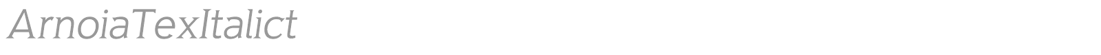 Arnoia font preview